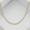 Circonias Unisex 45 Cms Cristal Ref. 43001-CRISTAL