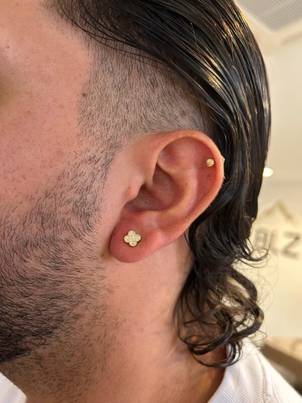 1 (10) Luck Clover 7 mm