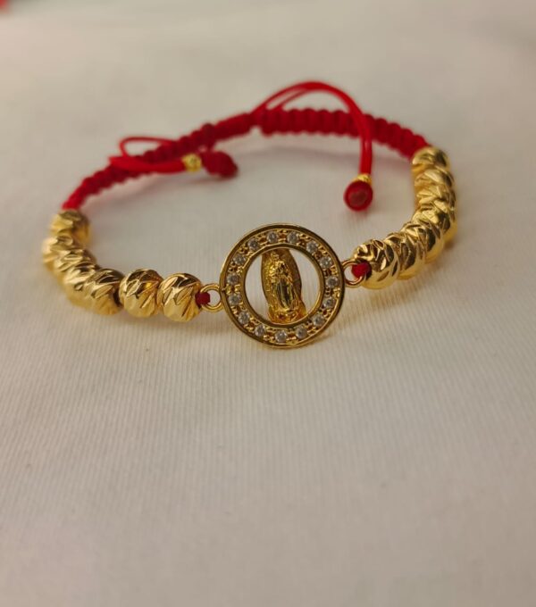 1748063575135 🙏 Pulsera Herraje Virgen de Guadalupe con Circonias ✨