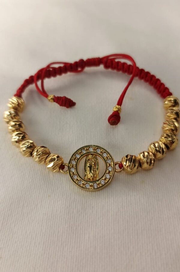 1748063575142 🙏 Pulsera Herraje Virgen de Guadalupe con Circonias ✨