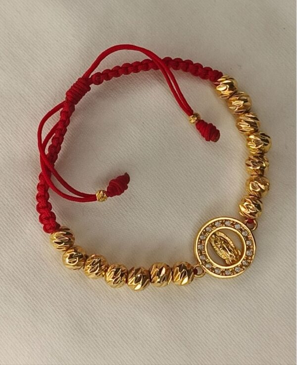 1748063575149 🙏 Pulsera Herraje Virgen de Guadalupe con Circonias ✨