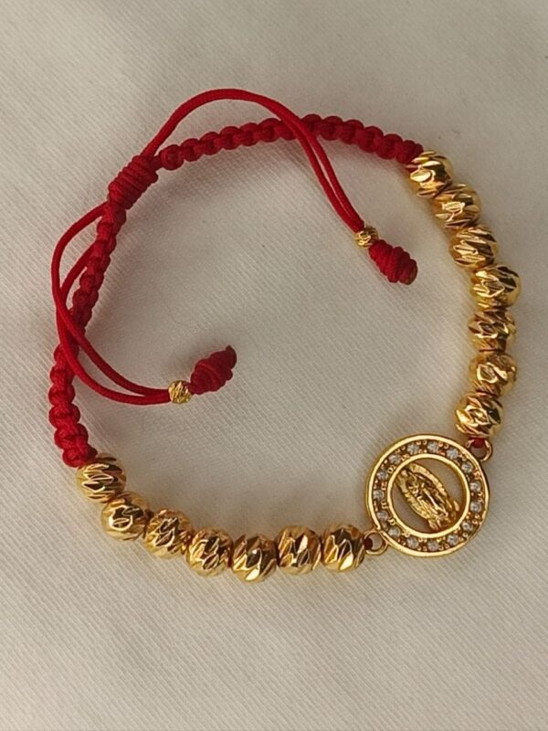 1748063575149 🙏 Pulsera Herraje Virgen de Guadalupe con Circonias ✨