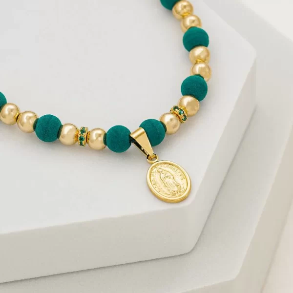 Rondel circonias x 3 4 mm Verde