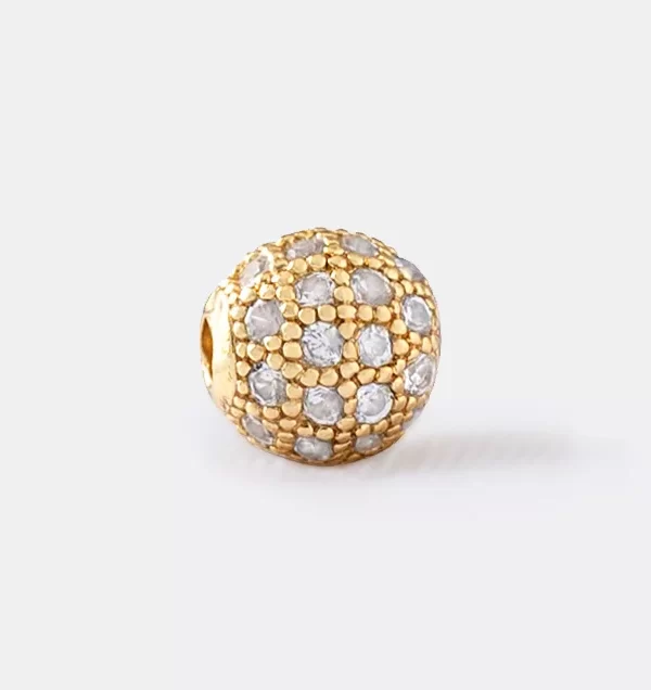 Herraje Bola De Fuego 6 mm Cristal
