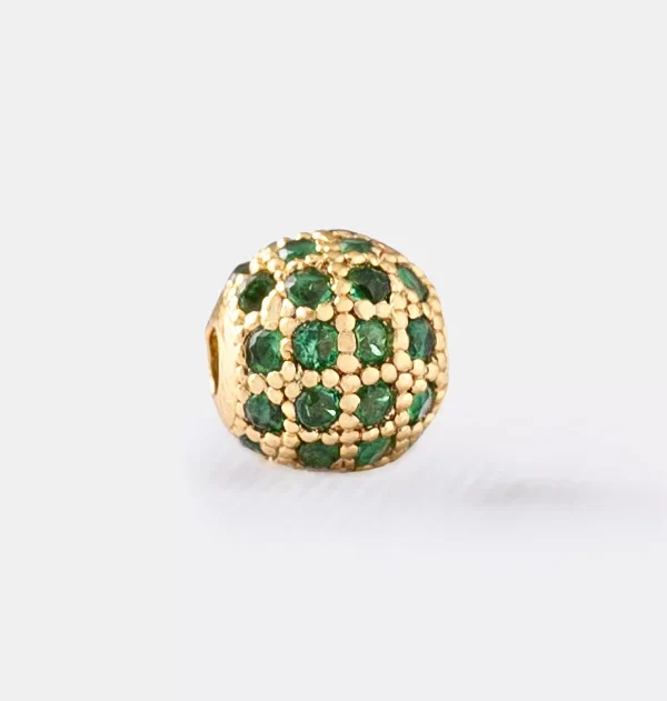 Herraje Bola De Fuego 6 mm Verde