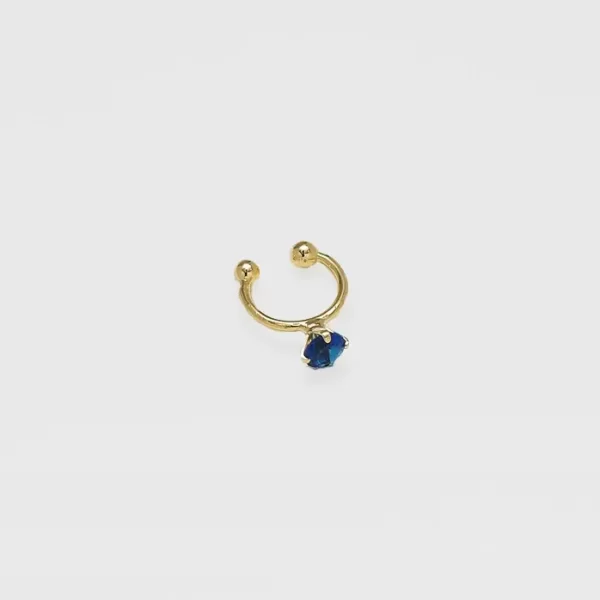 PERFIL (90) Pearcing fake 1.4cm AZUL