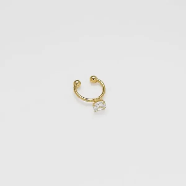 PERFIL (91) Pearcing fake 1.4cm CRISTAL