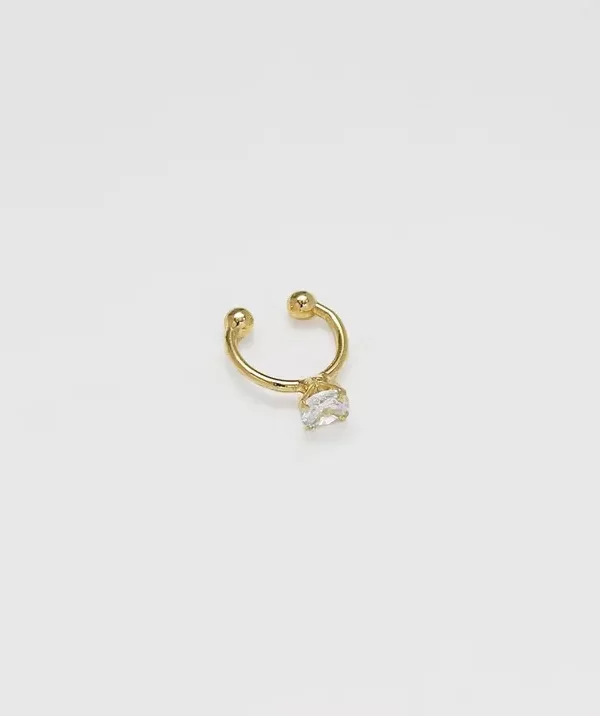 Pearcing fake 1.4cm CRISTAL