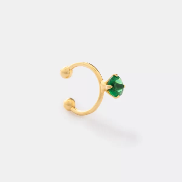 Pearcing fake 1.4cm VERDE
